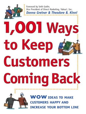 cover image of 1,001 Ways to Keep Customers Coming Back